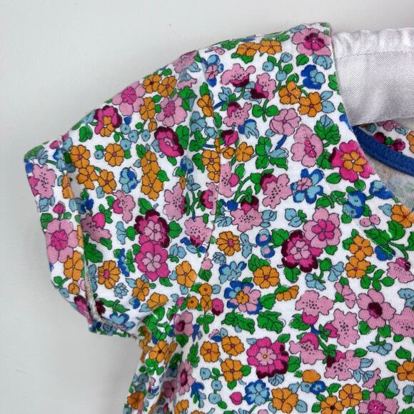 Mini Boden short Sleeve Fun Floral Jersey Dress 4-5 - Picture 2 of 6